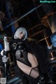 Coser @ 水 淼 Aqua Vol.039: 黑白 2B (55 photos)